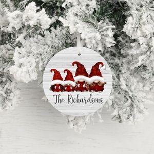 Customized Gnome Ornaments